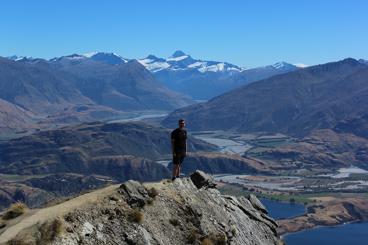 A picture of me taken at Royce Peak, New Zealand in 2025