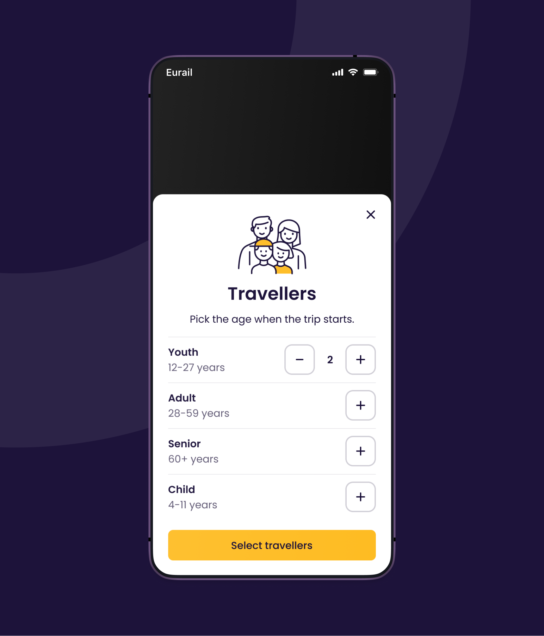 Traveller selection