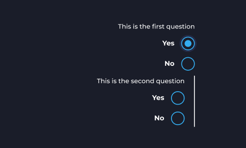 Feature showing follow-up questions.